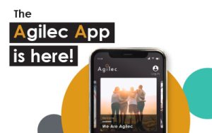 Agilec App on phone